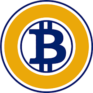 Bitcoin Gold Coin Logo